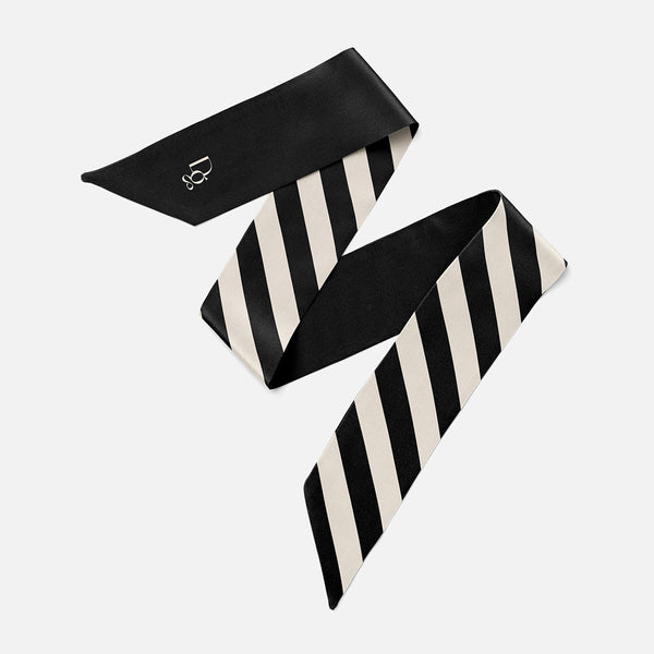 Pet accessories | Dog scarf | Dogily Dogily Serene Hair Scarf Black Stripes